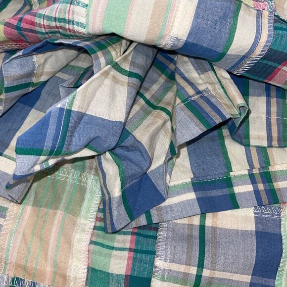 Cape Madras Cotton Plaid Patchwork Skort Preppy Golf NWT Size 2 - Picture 6 of 8